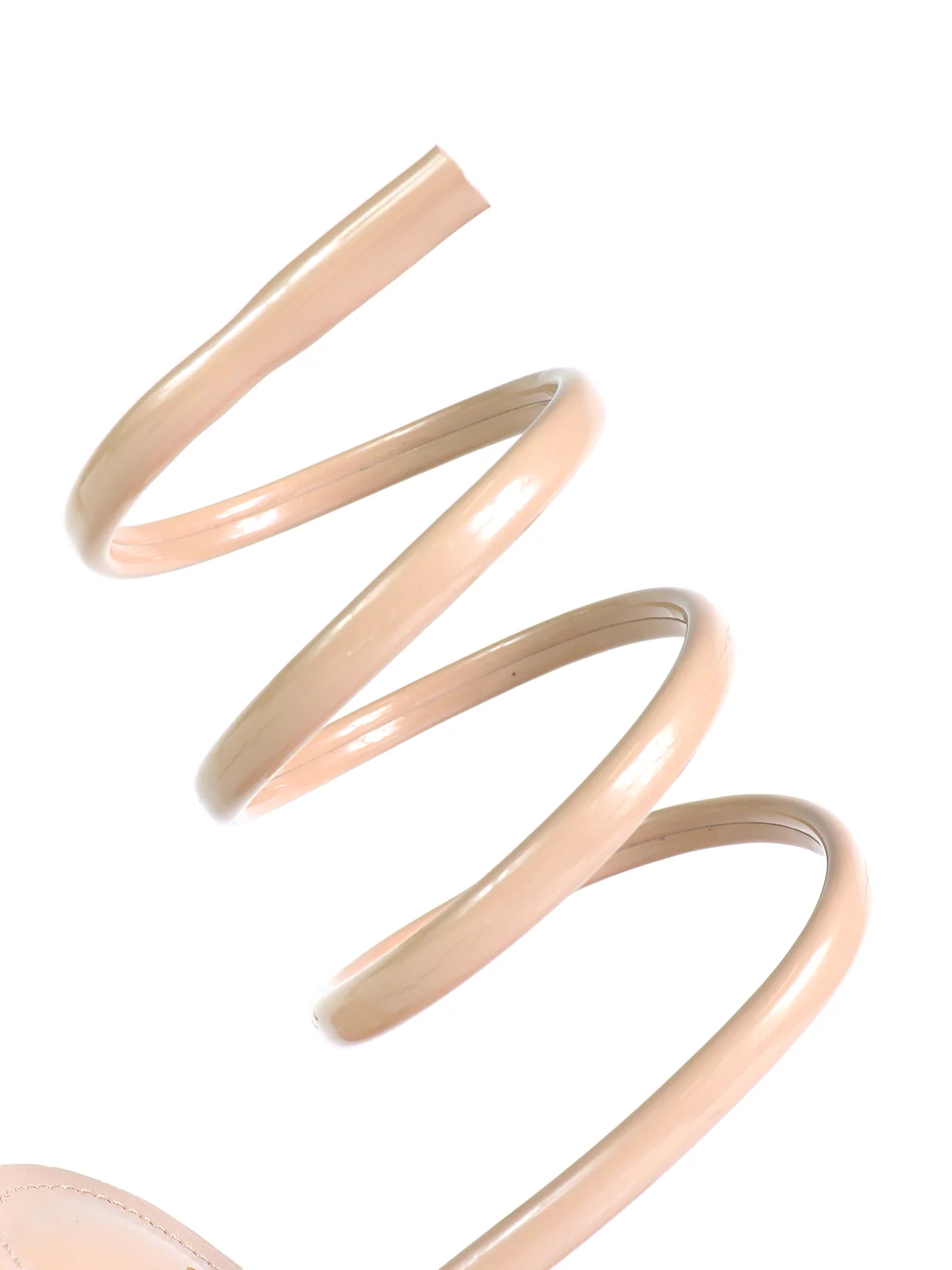 Sabine Round Toe Heel in Nude for Everyday and Evening Wear