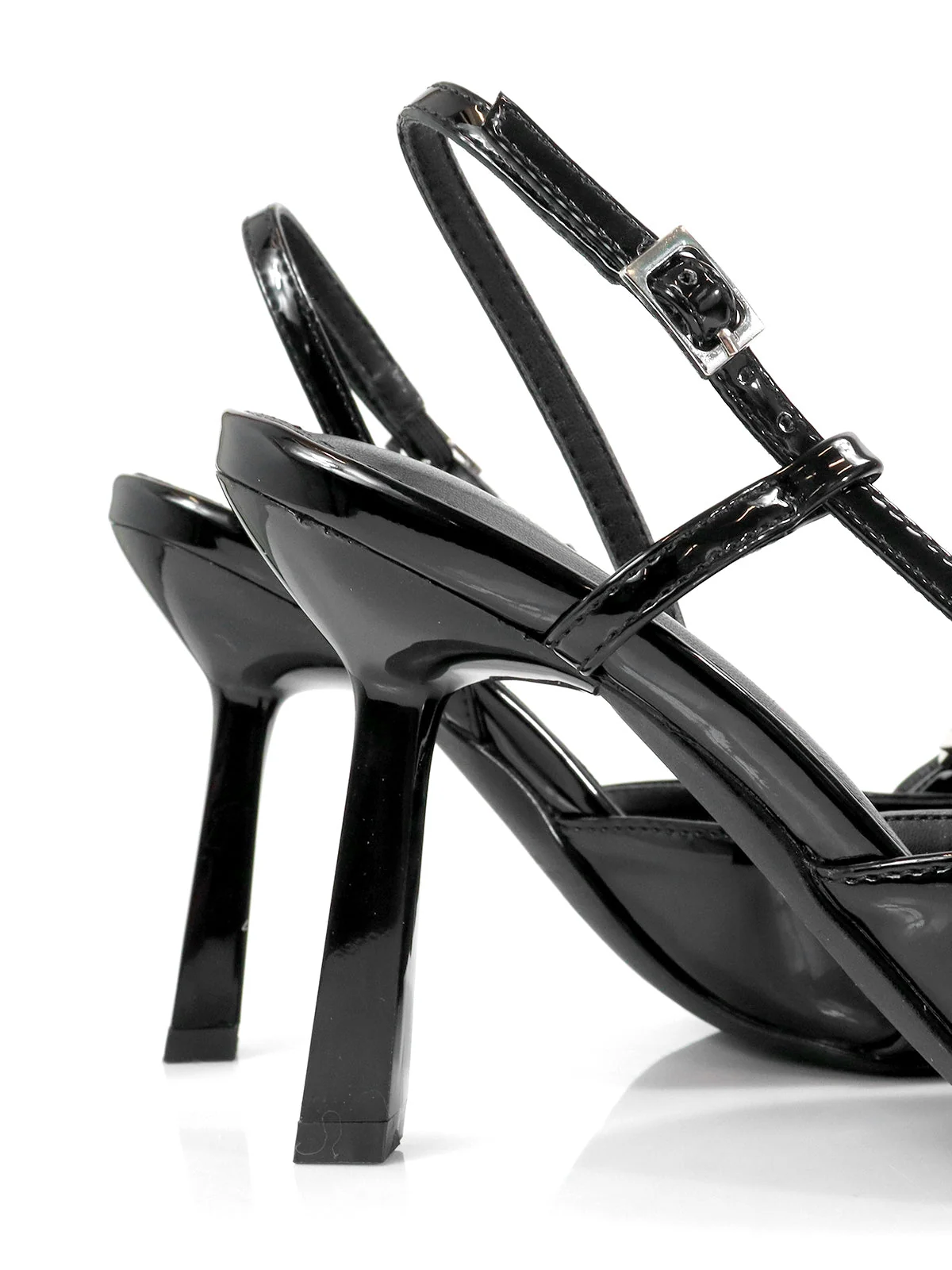 Frederick's of Hollywood Liya Slingback Heels in Black
