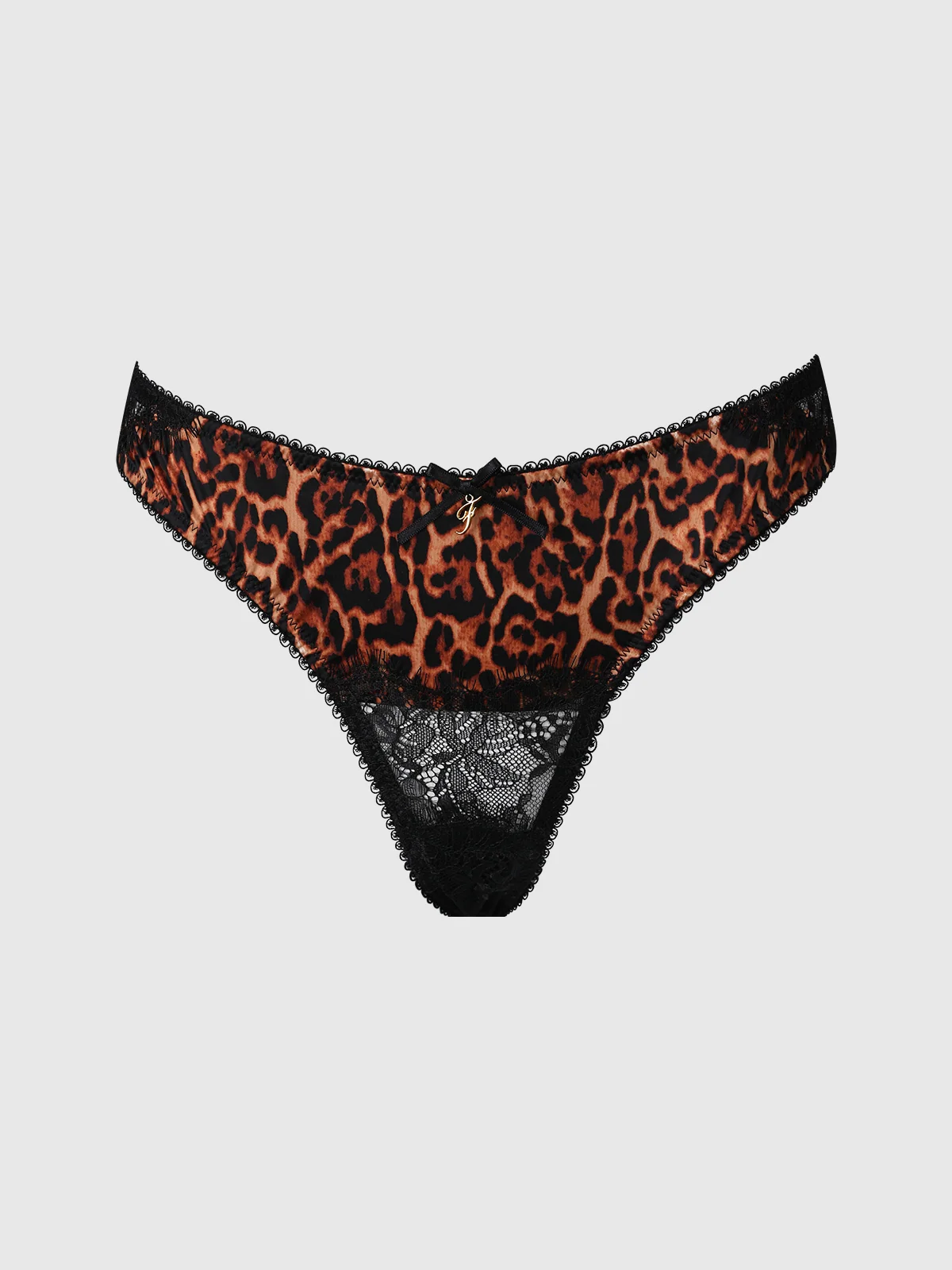 Raven Leopard And Lace Panty