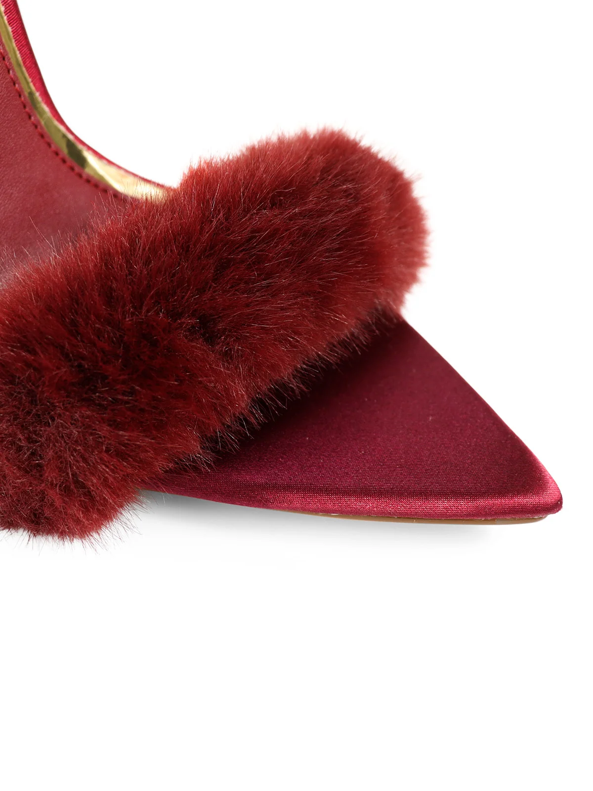 Aileen Pointed Toe Heel in Burgundy