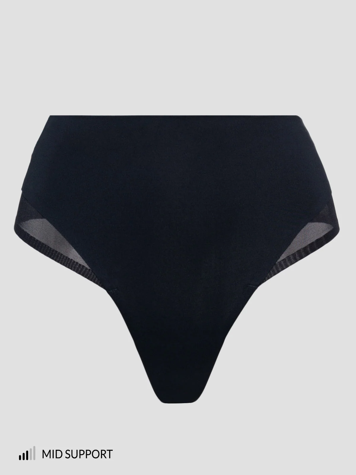 Iman Shape High-Waist Thong for Mid-Level Shaping in Midnight