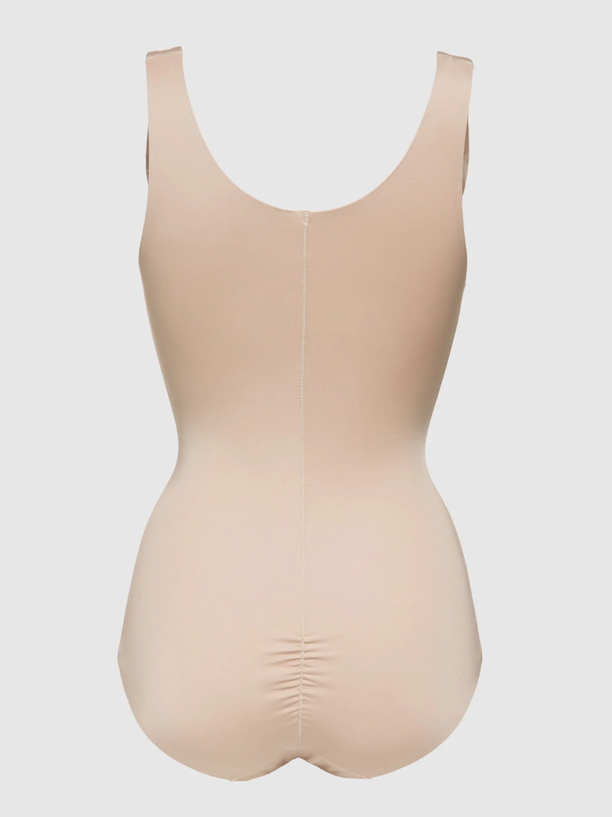 Hollywood Shape Sculpting Open Bust Bodysuit in Oats