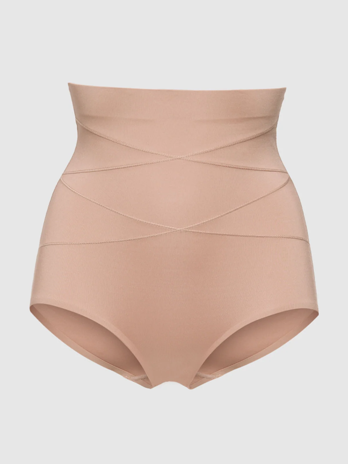 Hollywood Shape Sculpting High-Waist Briefs in Caramel
