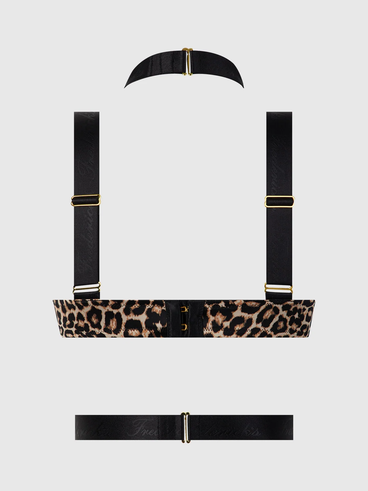 Rising Star Plunge Push Up Bustier in Petra Liquid Satin