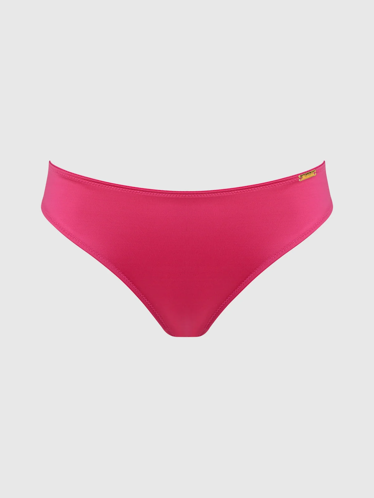 Lexi Liquid Satin Hipster Panty in Pink Dragon
