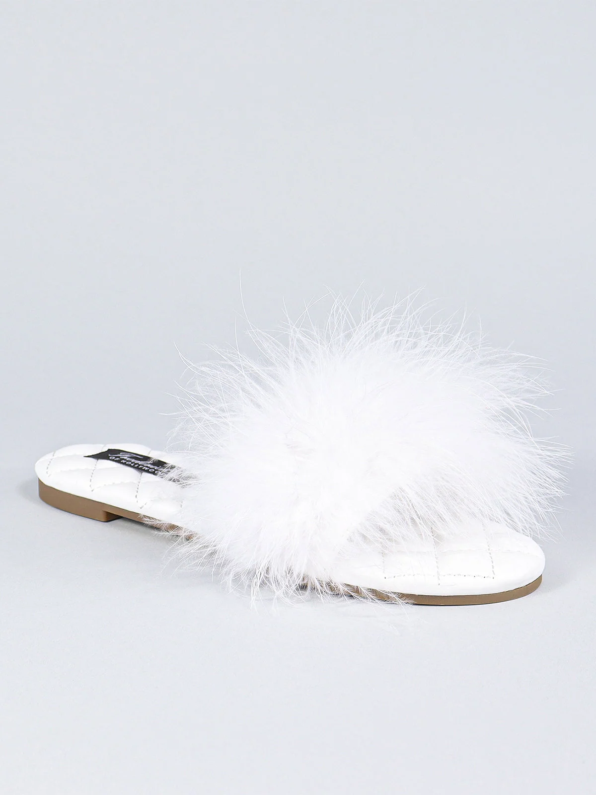 Maxim Feather Flat Sandal