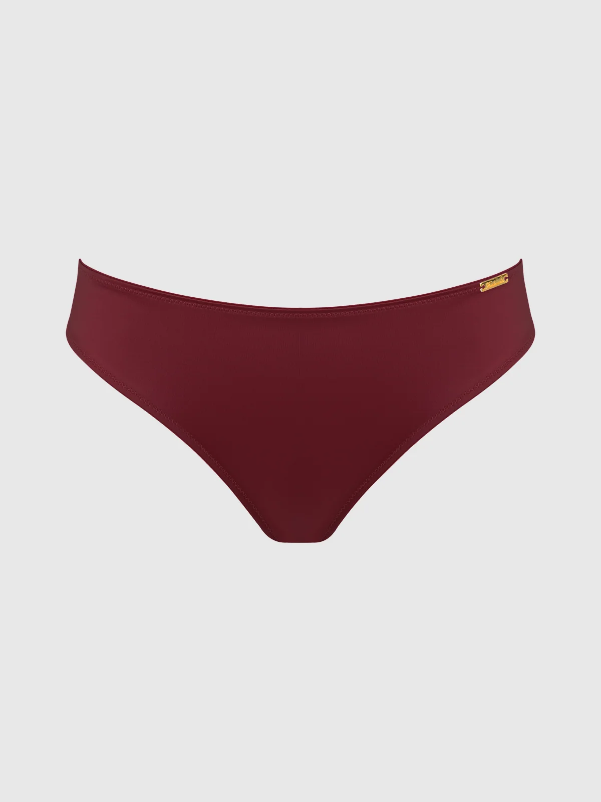 Lexi Liquid Satin Hipster in Cabernet