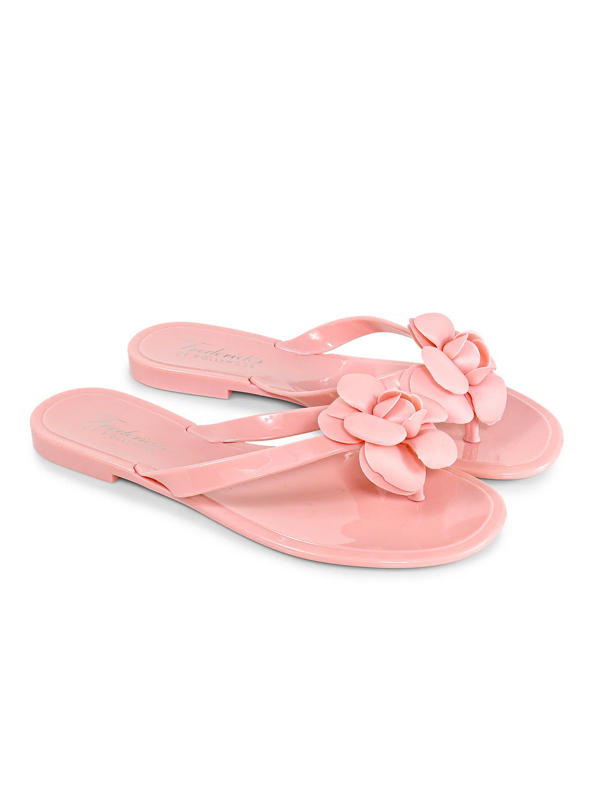 Jelli Camellia Thong Sandals in Pink