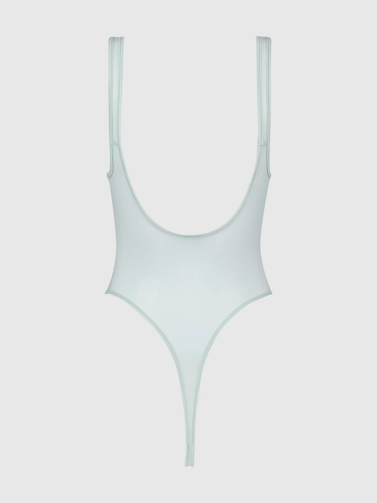 Neev Oil Slick 网纱连体内衣，水蓝色