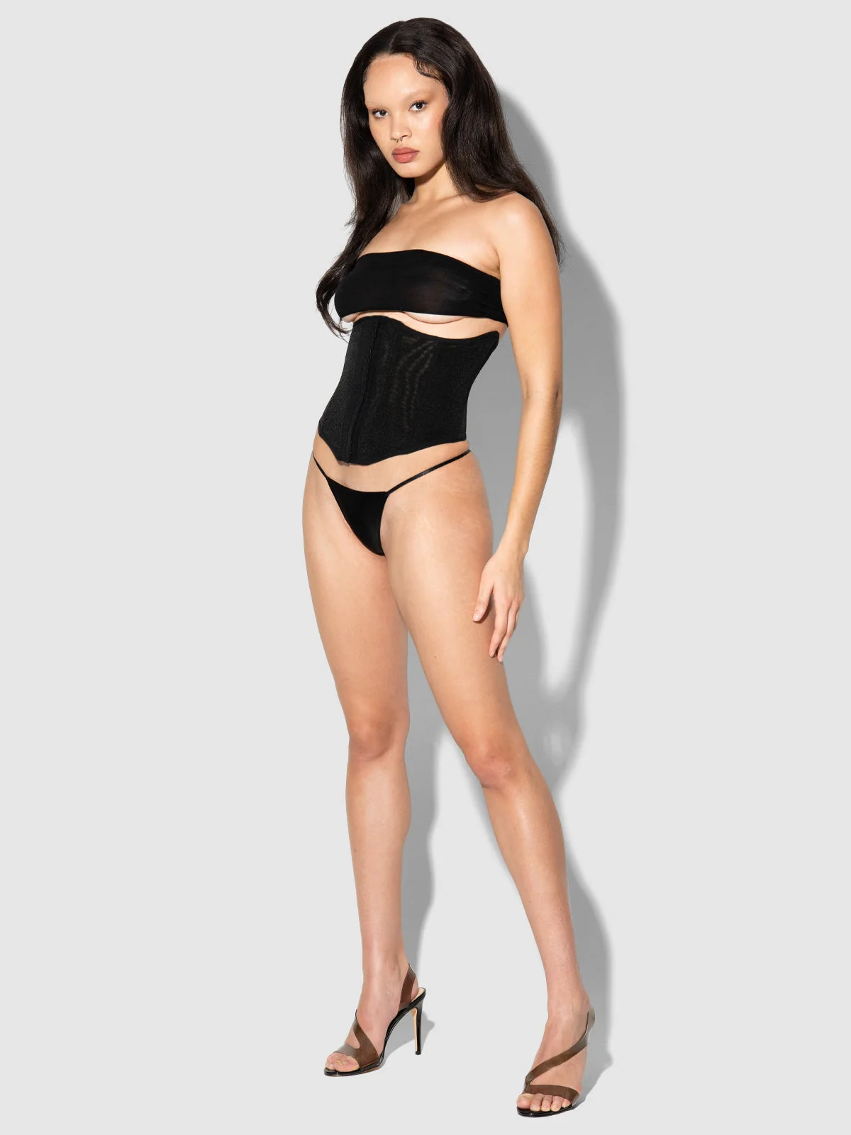 Iman Waist Trainer with a Bold Futuristic Silhouette
