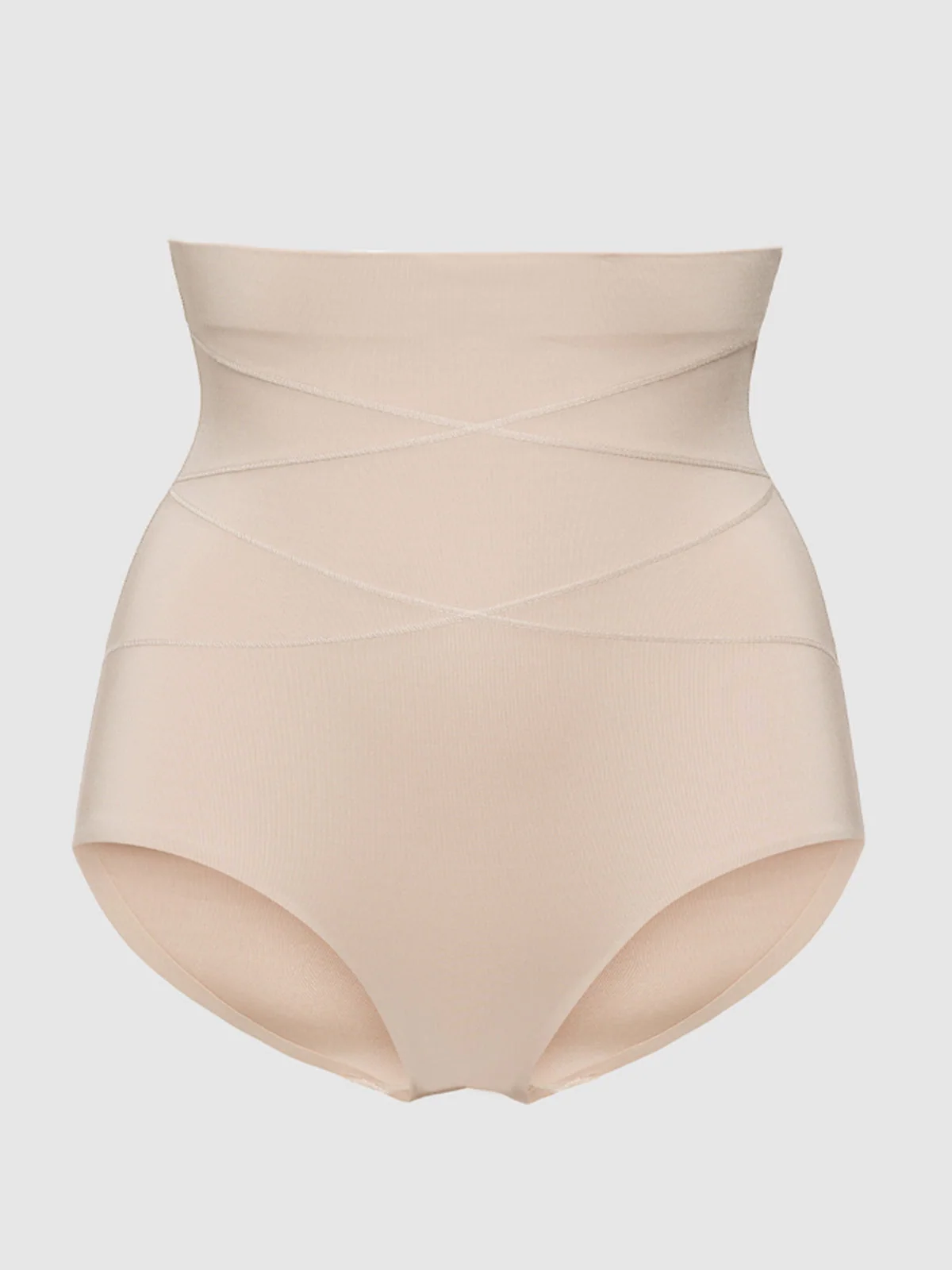Hollywood Shape Sculpting High-Waist Briefs in Oats
