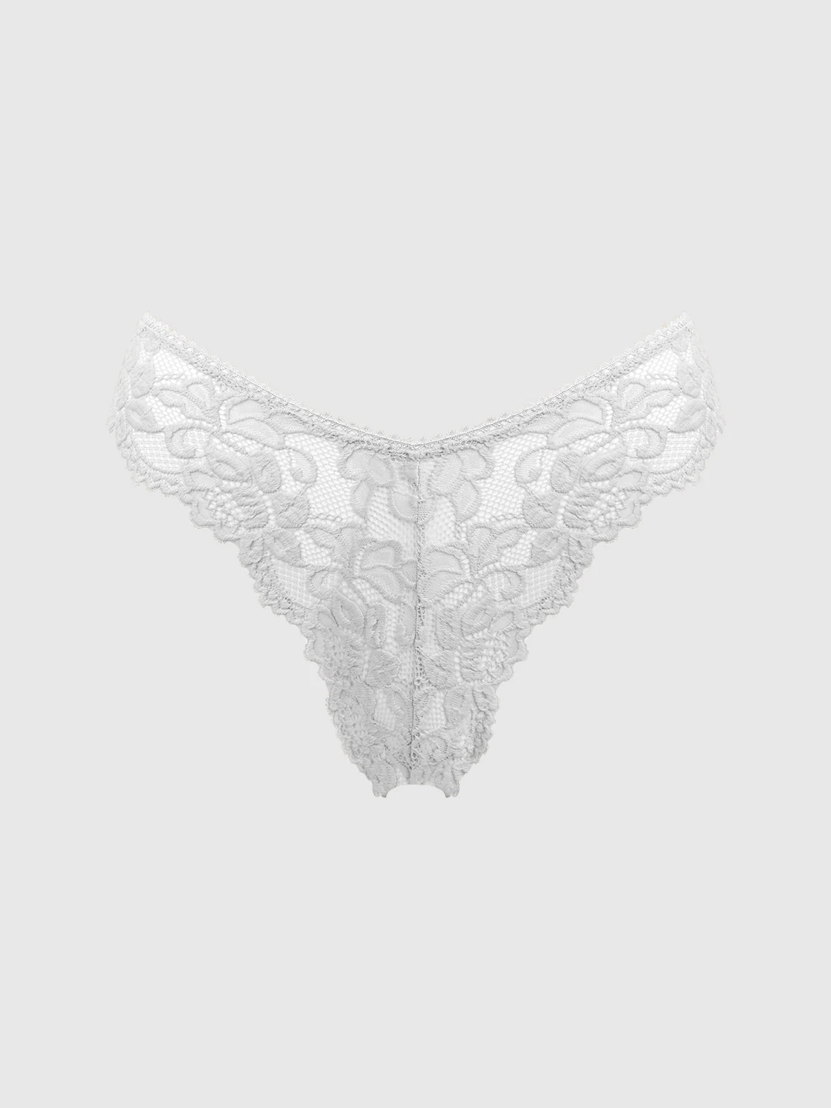Jessica Lace Tanga 3 Pack in White