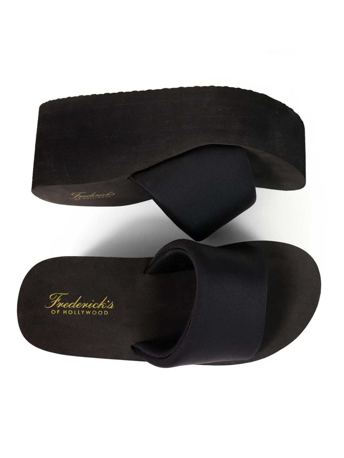 Alice Chunky Platform Sandal in Black with Cushioned Sole