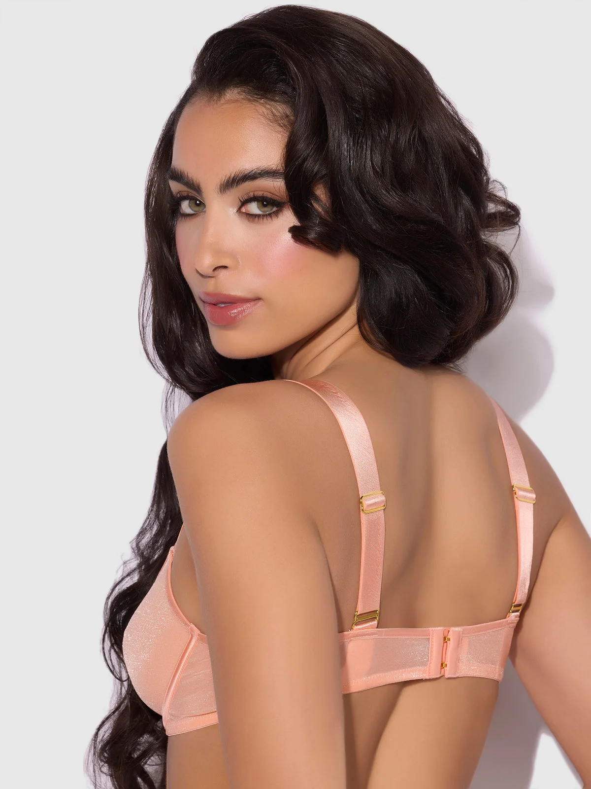 Pia Unlined Cutout Mesh Bra With a Vintage Balconette Feel