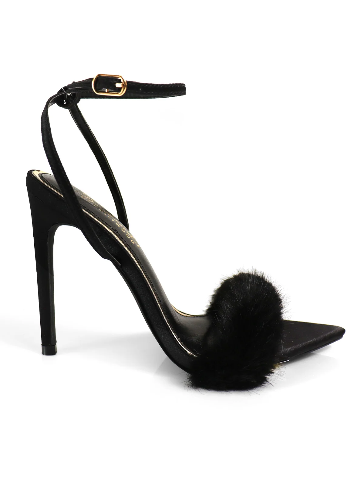 Aileen Pointed Toe Heel in Black by Frederick's of Hollywood