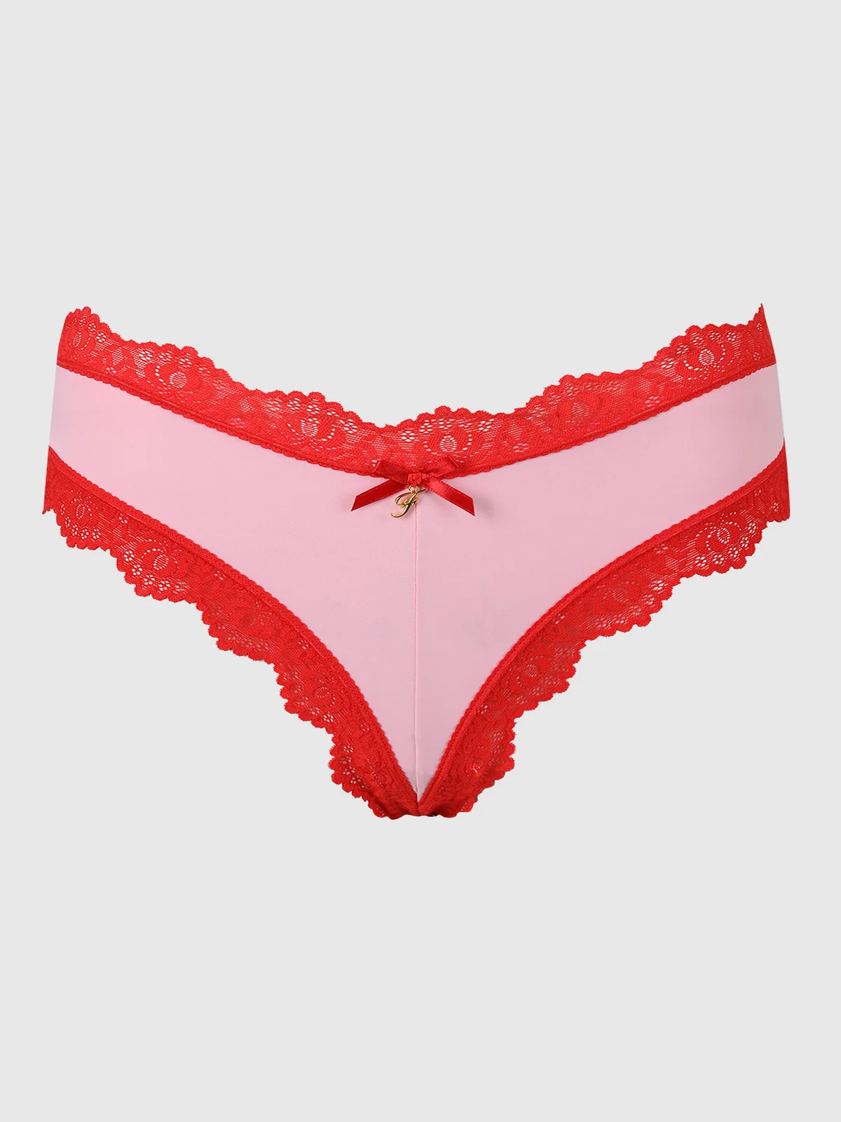 Jenna Micro G-String in Scarlet Pink