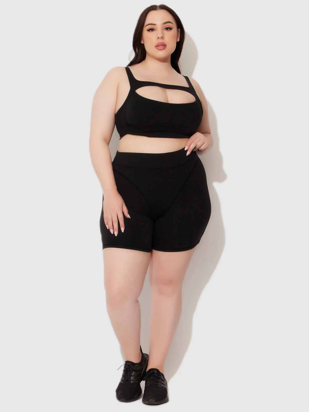 Active Bike Short in Black for Workouts and Everyday Wear