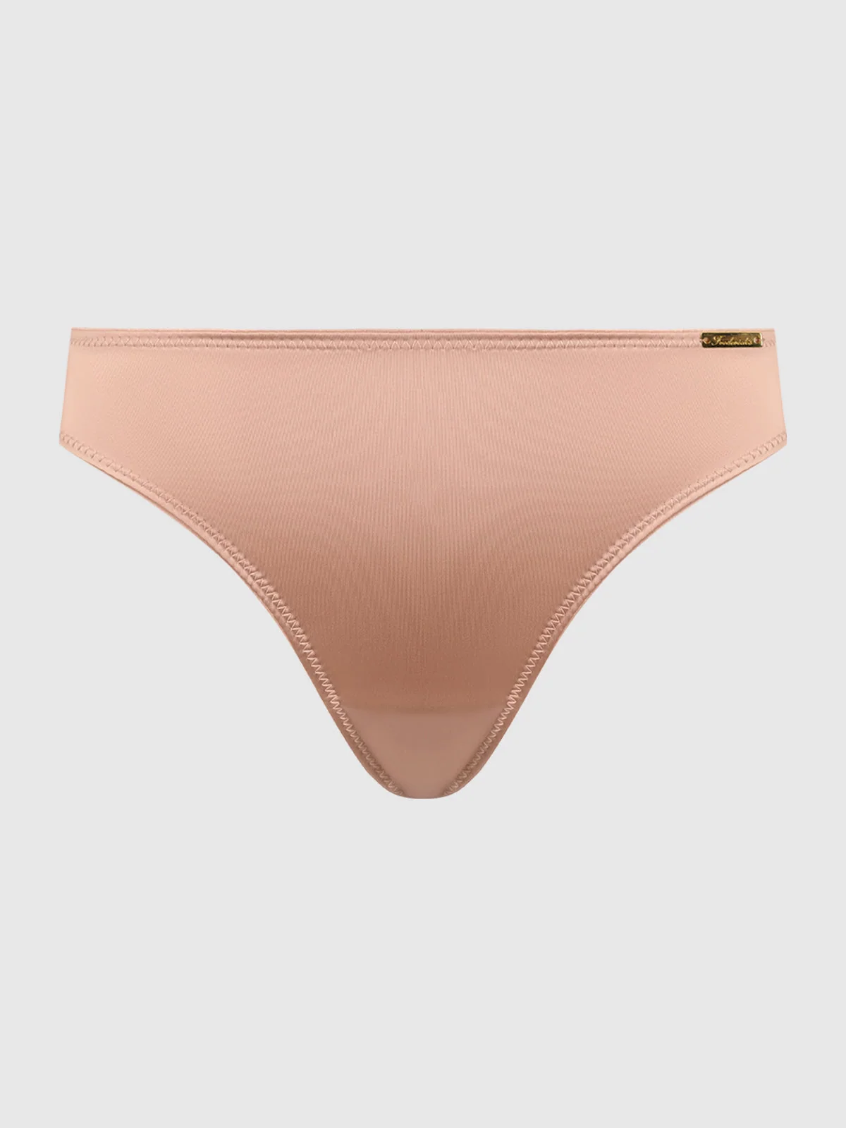 Lexi Liquid Satin Hipster Panty in Sirocco