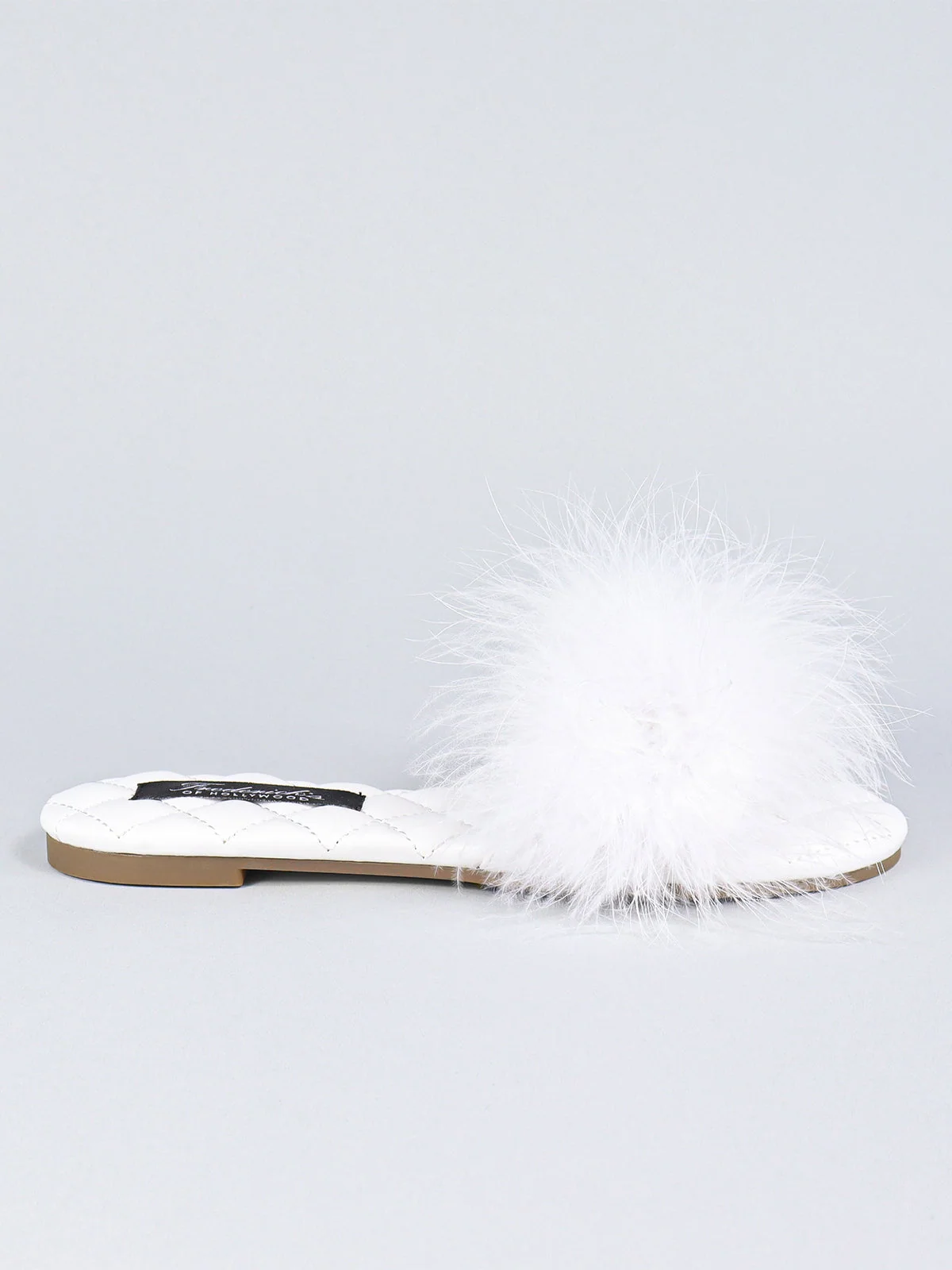 Maxim Feather Flat Sandal