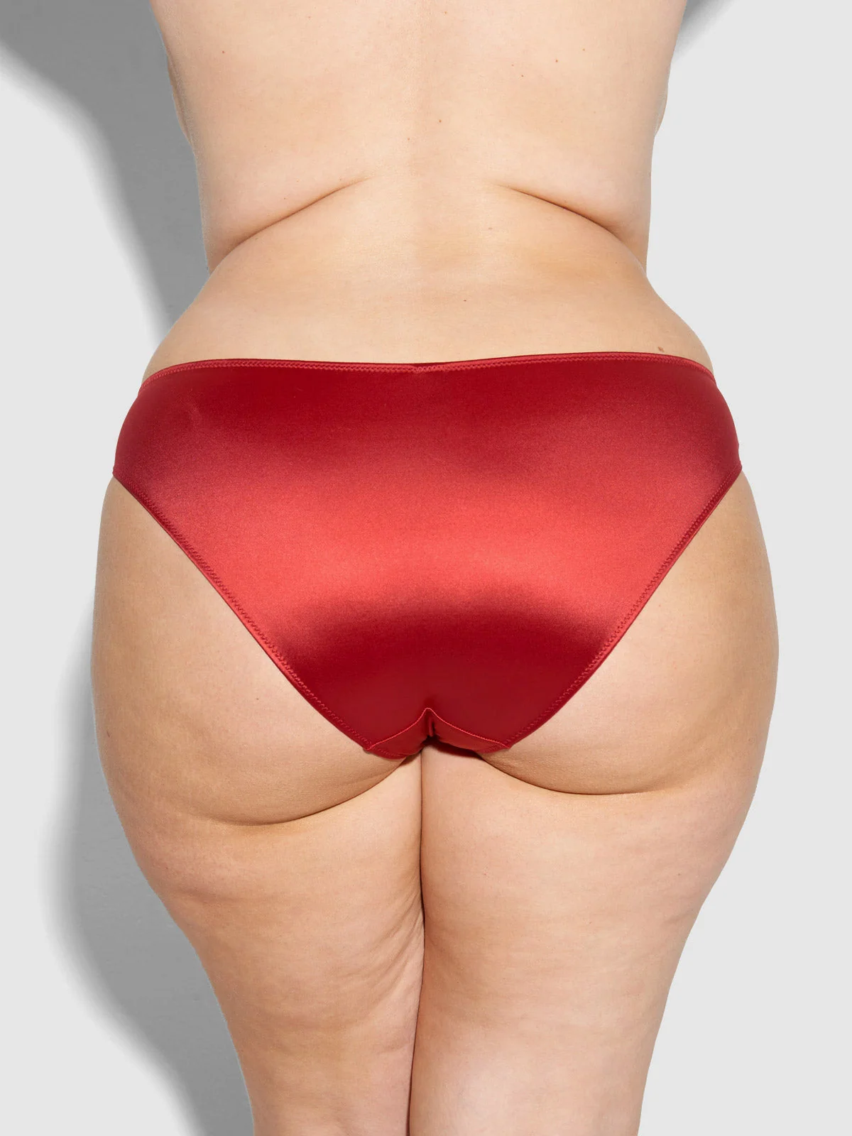 Lexi Liquid Satin Hipster Panty in Samba