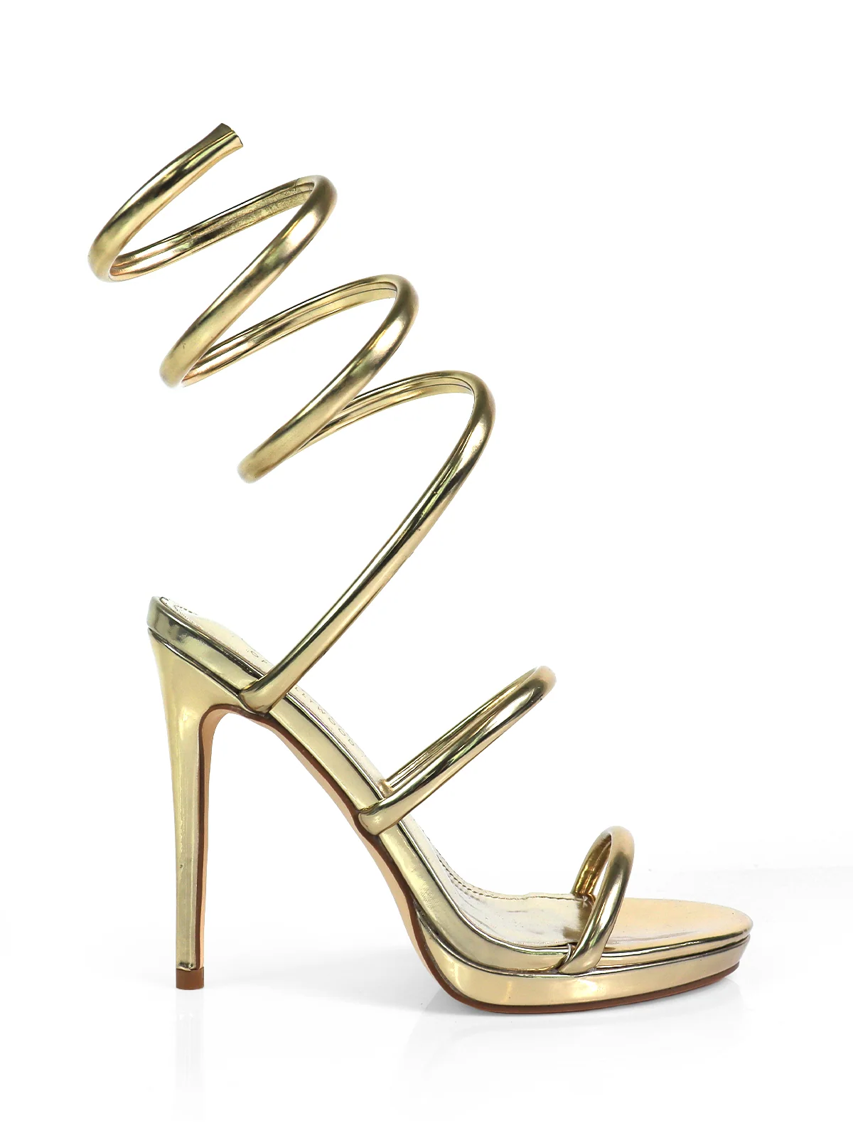 Lingerie Shop | Frederick's of Hollywood Sabine Round Toe Heel 金色