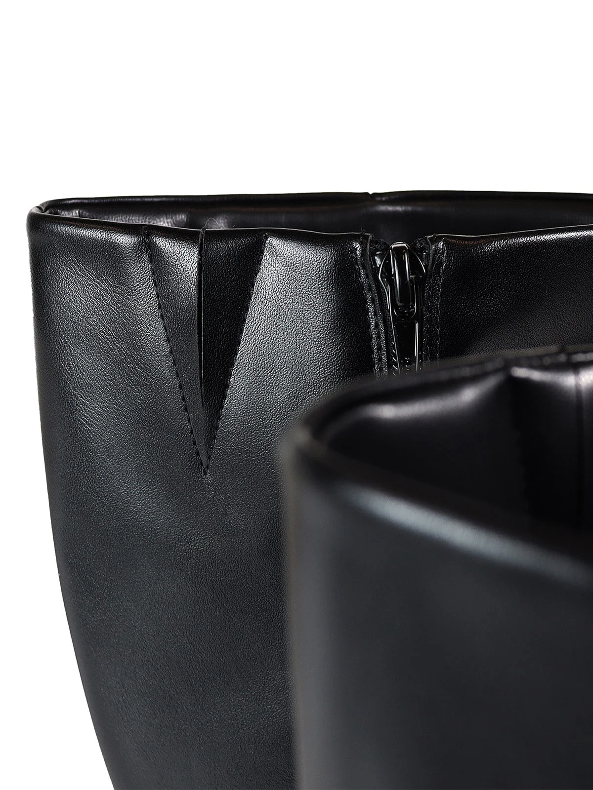 黑色 Paola Knee High Boots 日间到夜间款