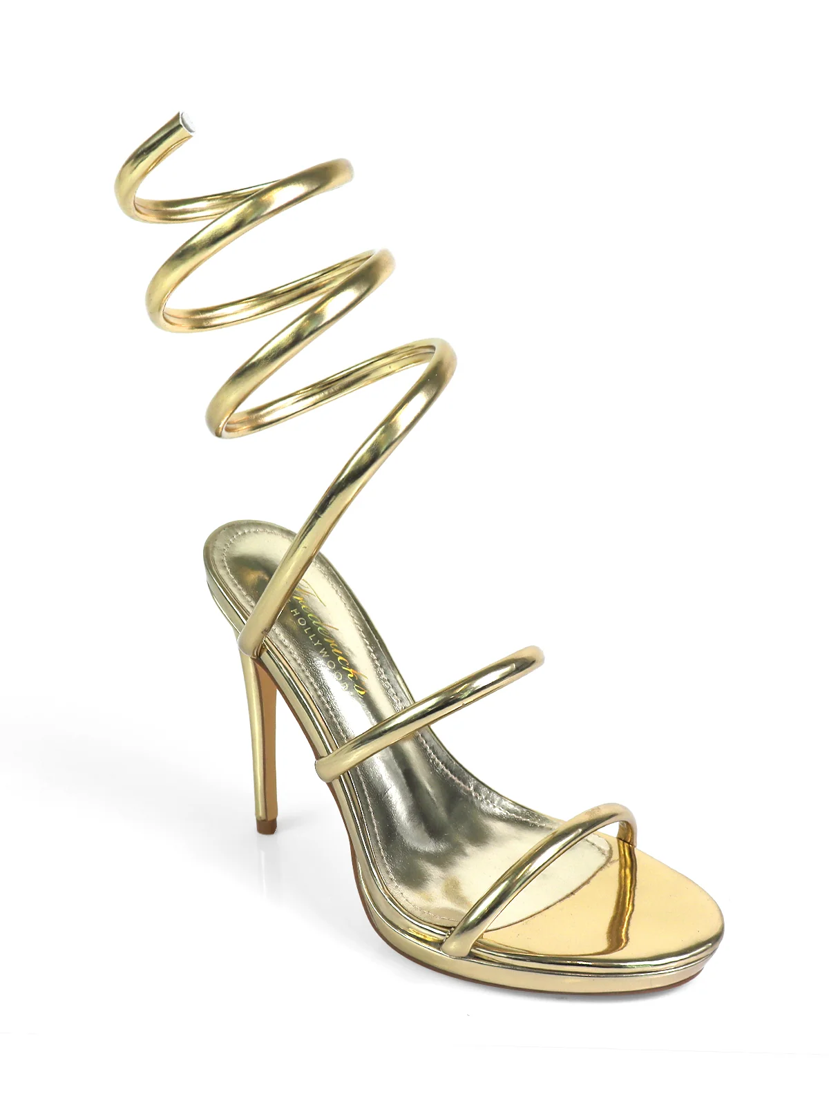 Lingerie Shop | Frederick's of Hollywood Sabine Round Toe Heel 金色