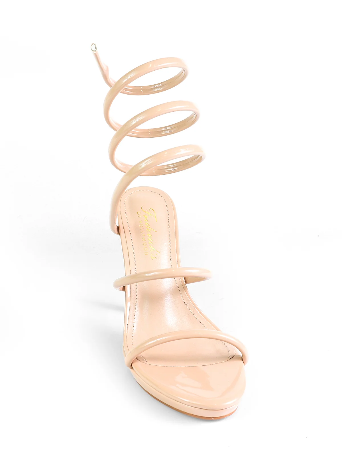Sabine Round Toe Heel in Nude for Everyday and Evening Wear