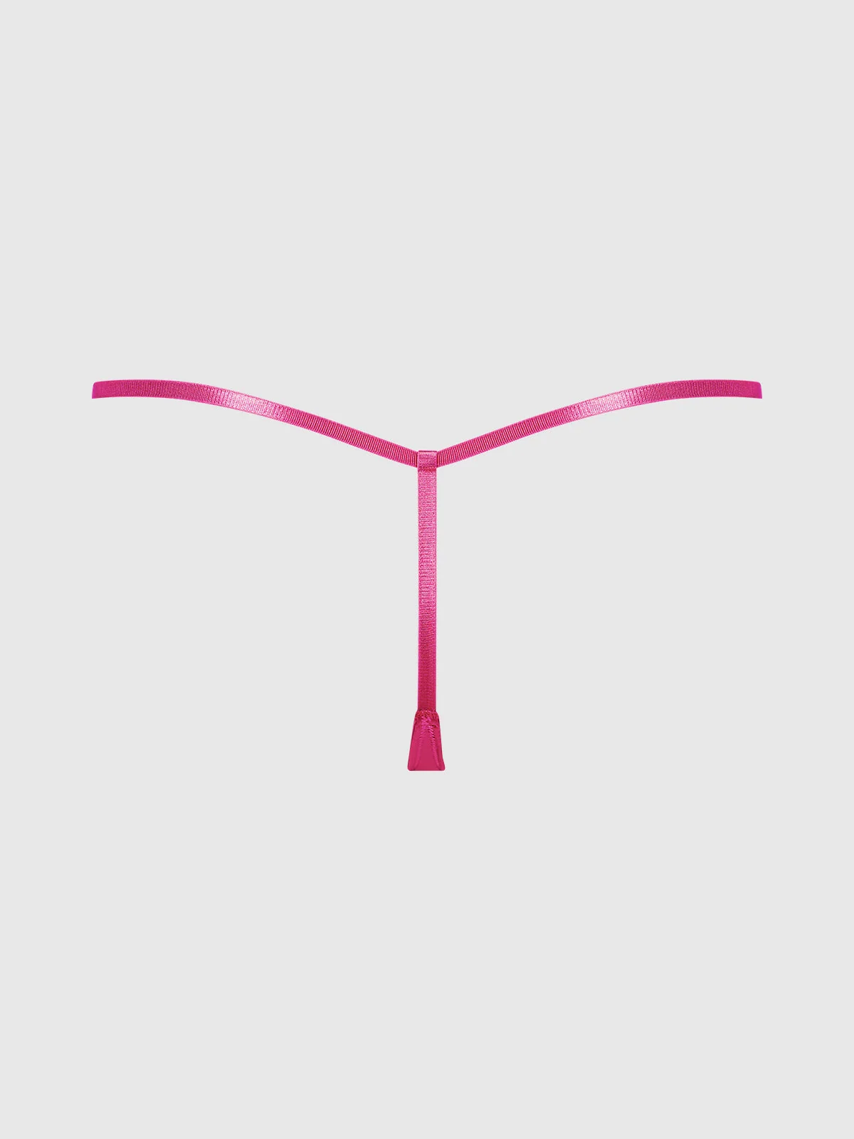 Rising Star Liquid Satin Mini G-String in Pink Dragon