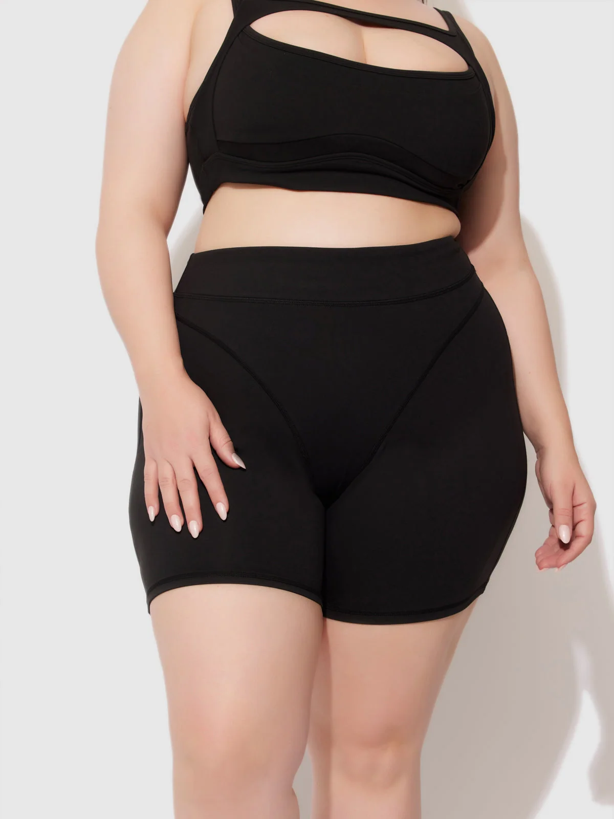 Active Bike Short in Black for Workouts and Everyday Wear