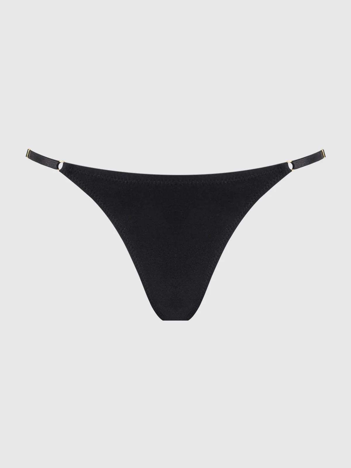 Bailey Stretch Cotton Bikini with Side Sliders for a Custom Fit