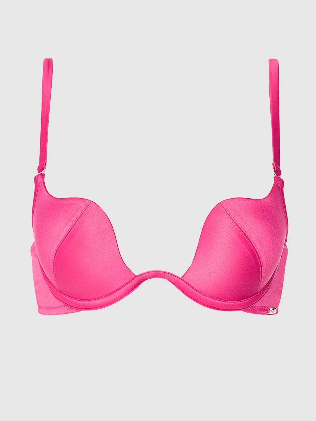Rising Star Plunge Push-Up Bra in Petra Satin