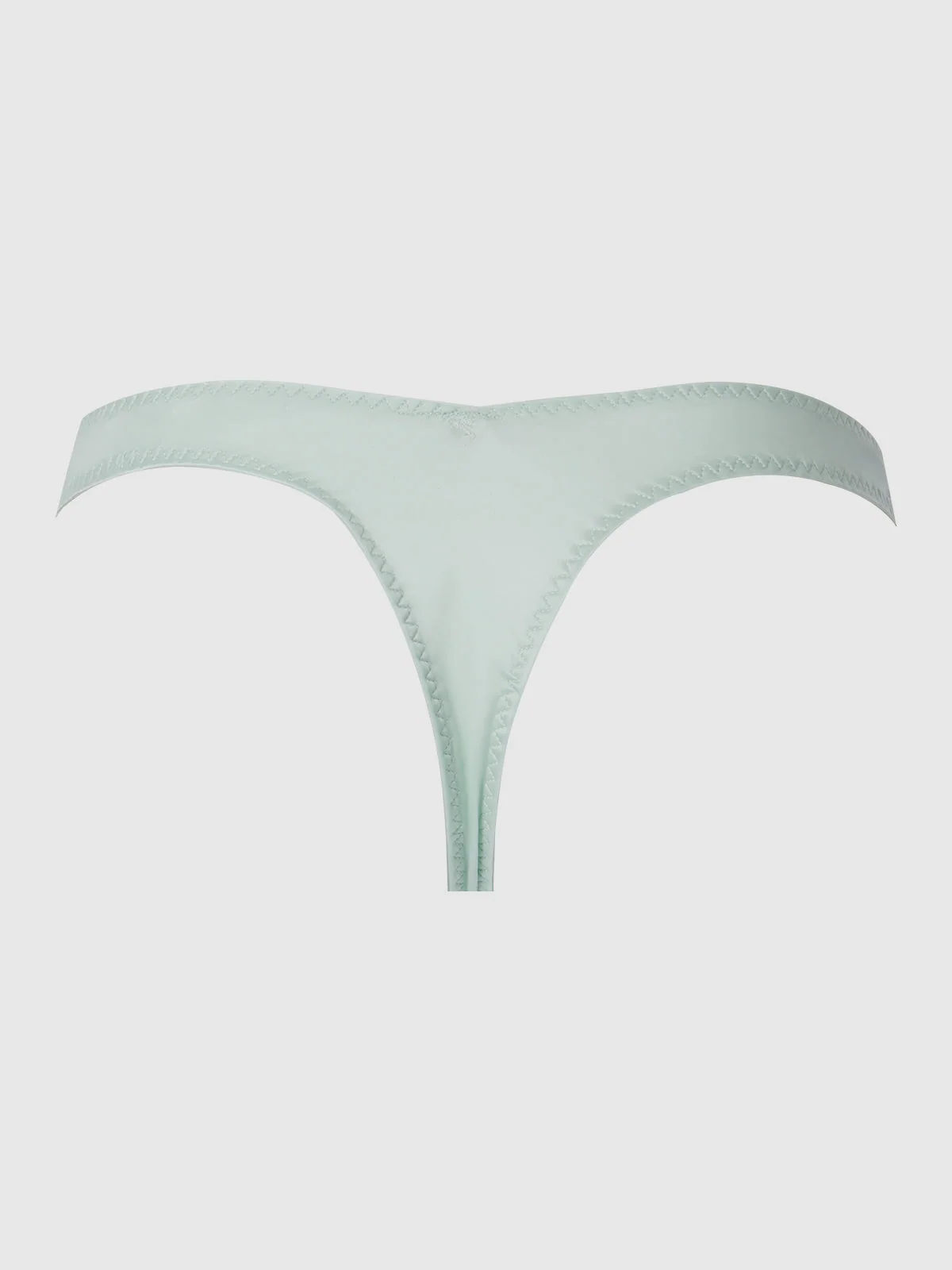 Neev Oil Slick Scoop Thong in Aqua
