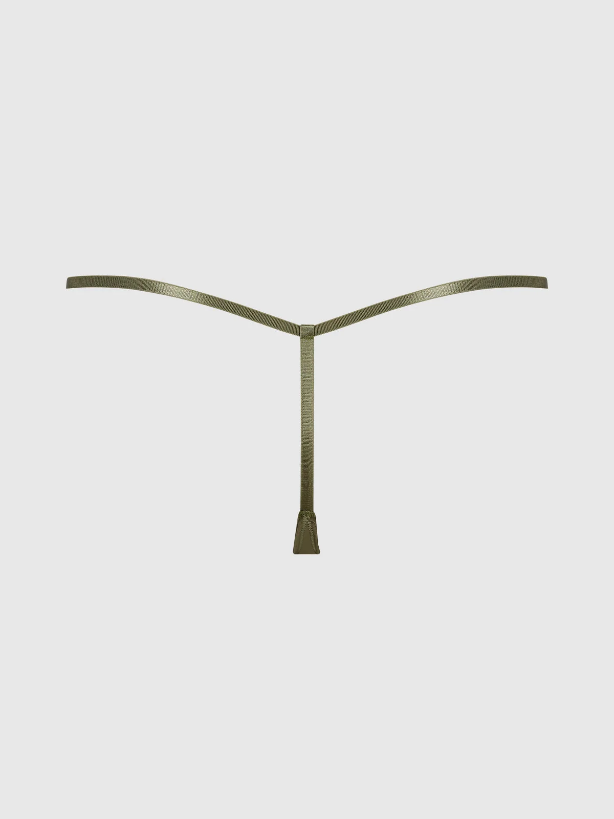 Rising Star 液态缎面迷你 G 字裤（Olive）