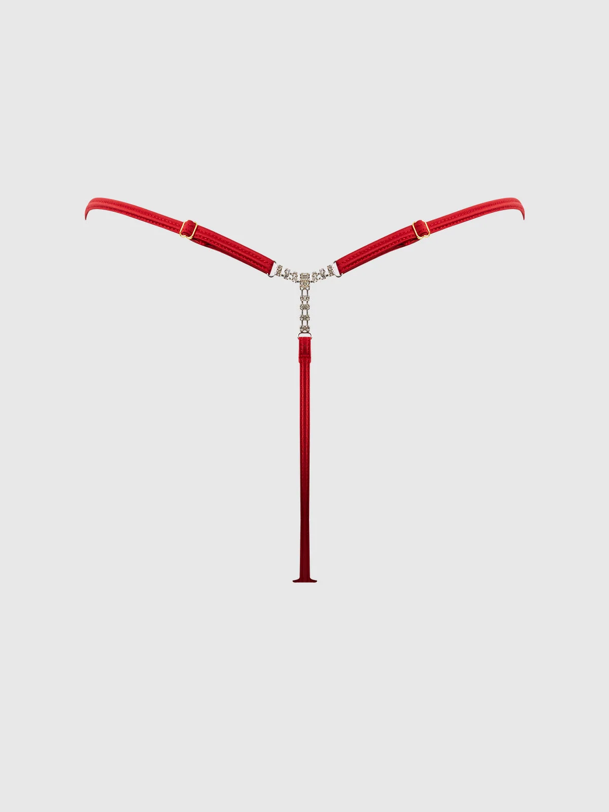 Scarlett Tie Front Pom Pom G-String