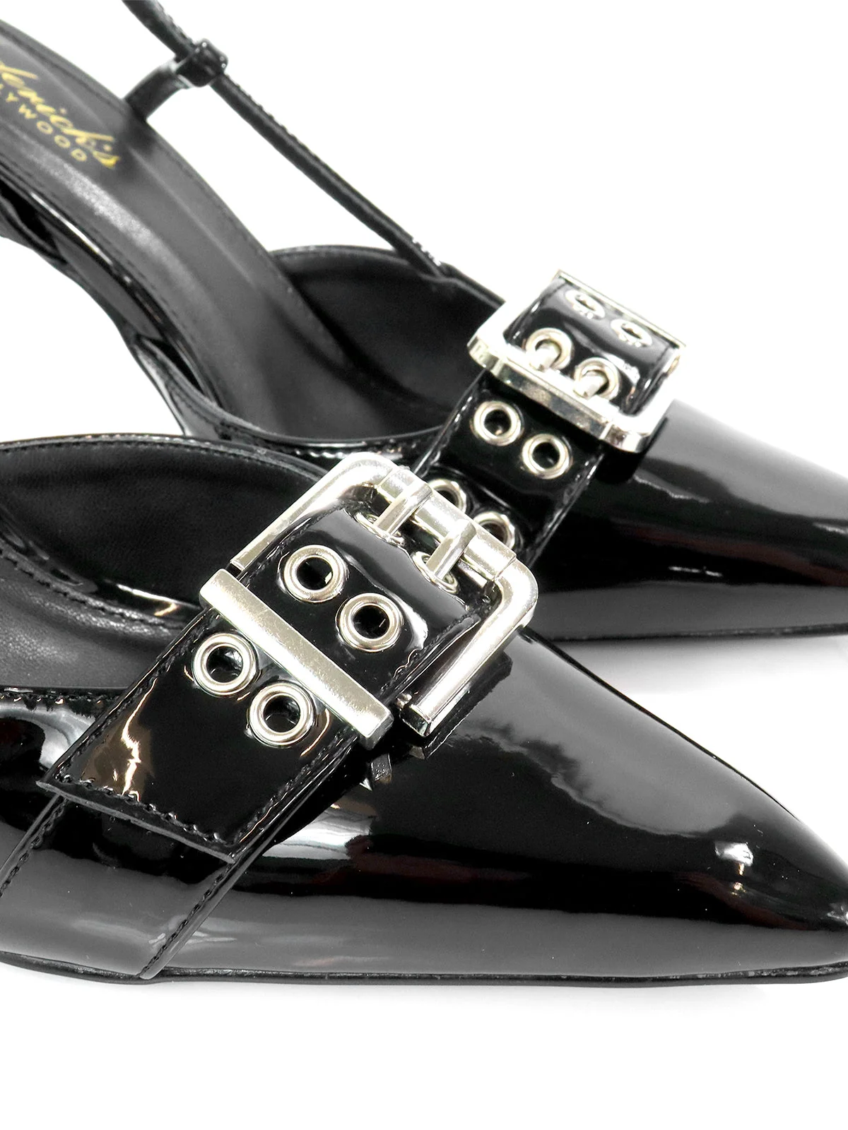 Frederick's of Hollywood Liya Slingback Heels in Black