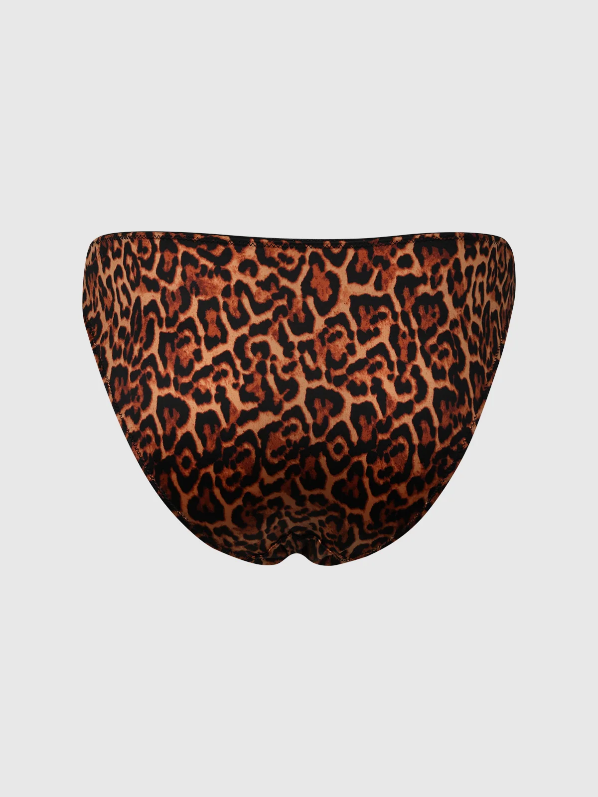 Lexi Liquid Satin Hipster Panty in Leopard Print