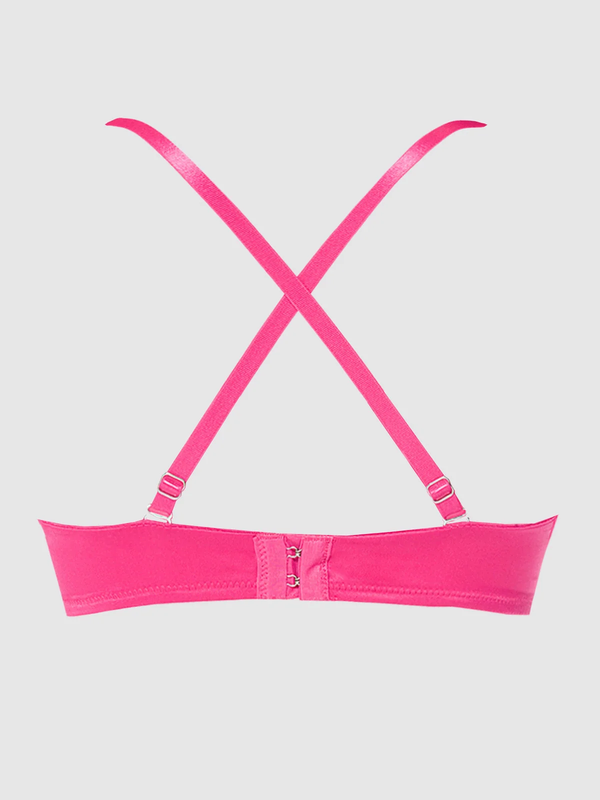 Rising Star Plunge Push-Up Bra in Petra Satin