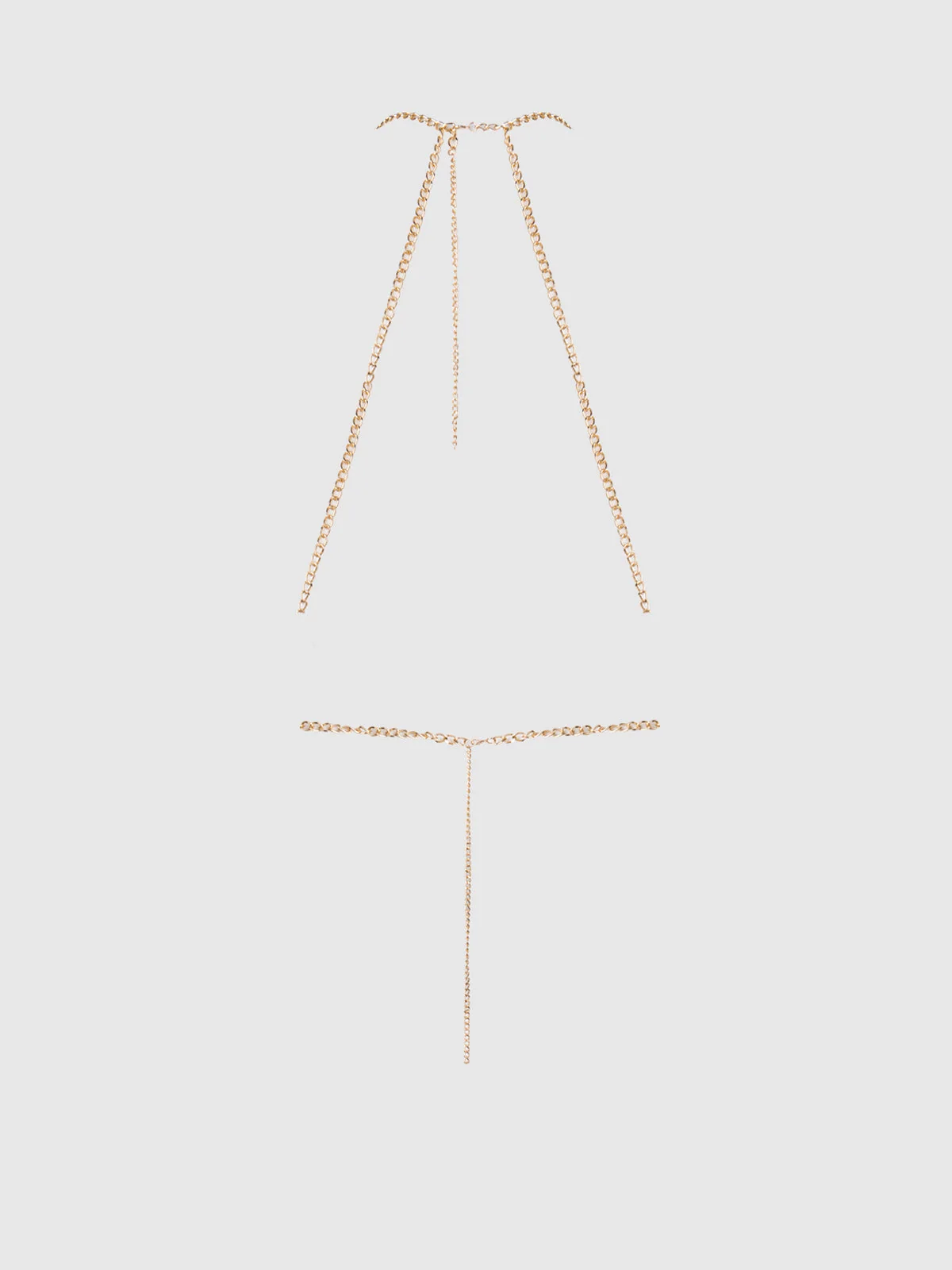 Ziggy Draped Chain Chemise Showgirl Body Chain