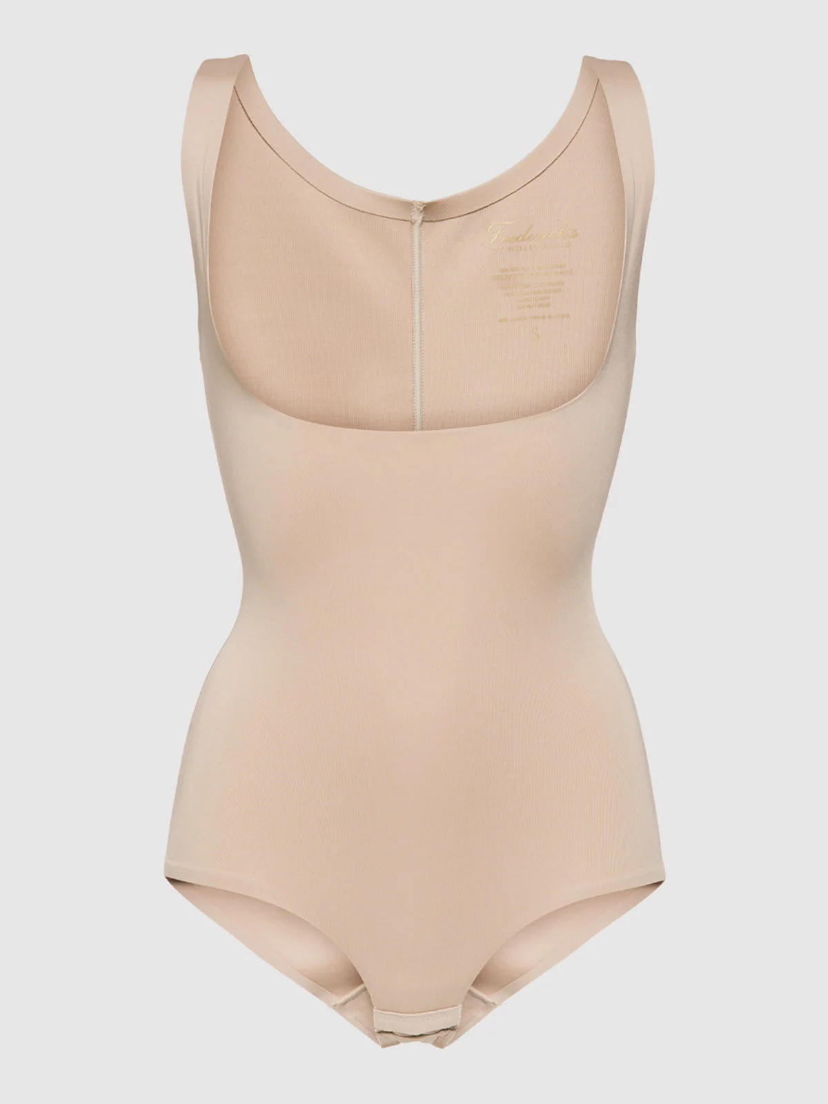 Hollywood Shape Sculpting Open Bust Bodysuit in Oats