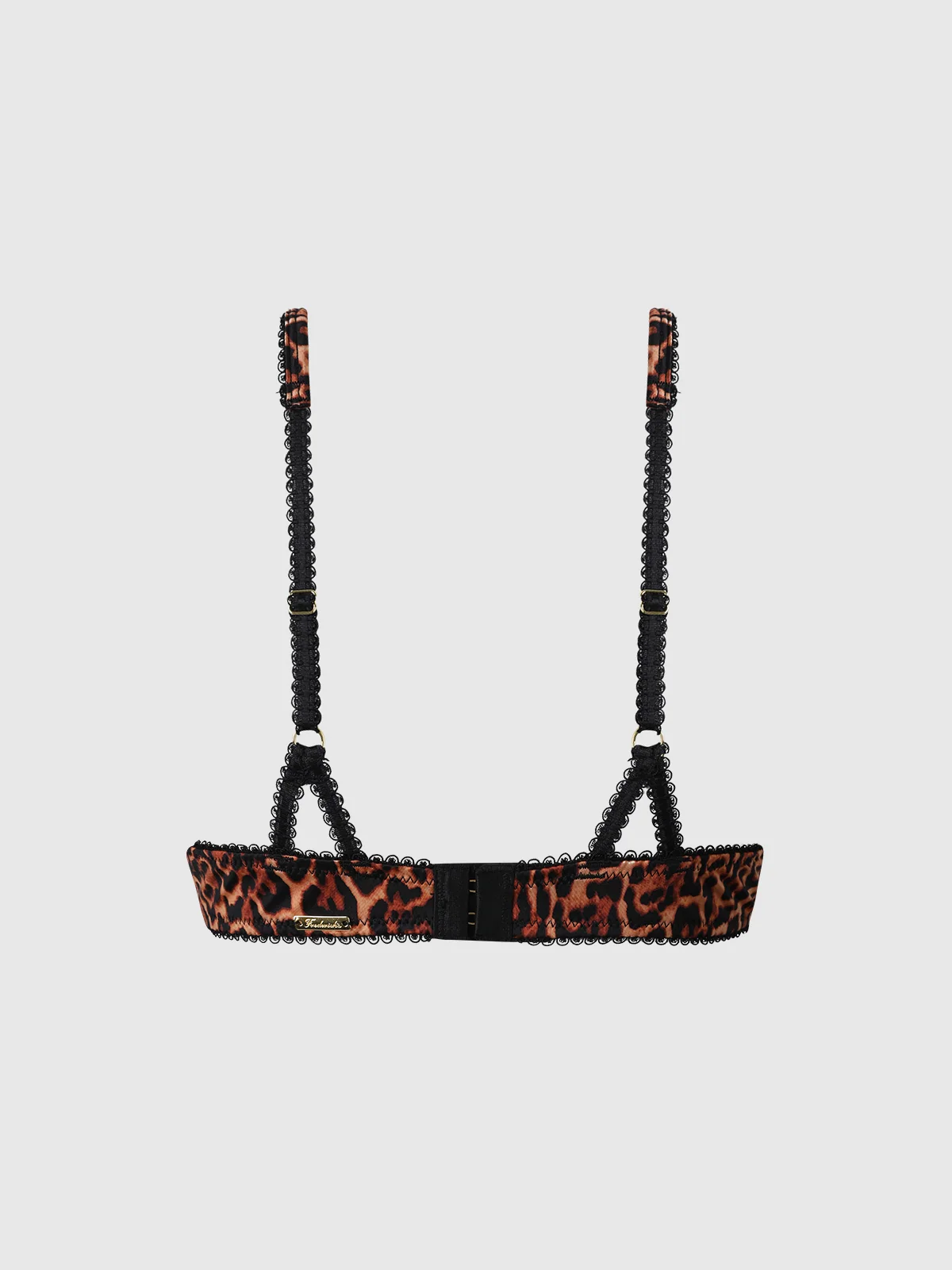 Raven Leopard And Lace Bra