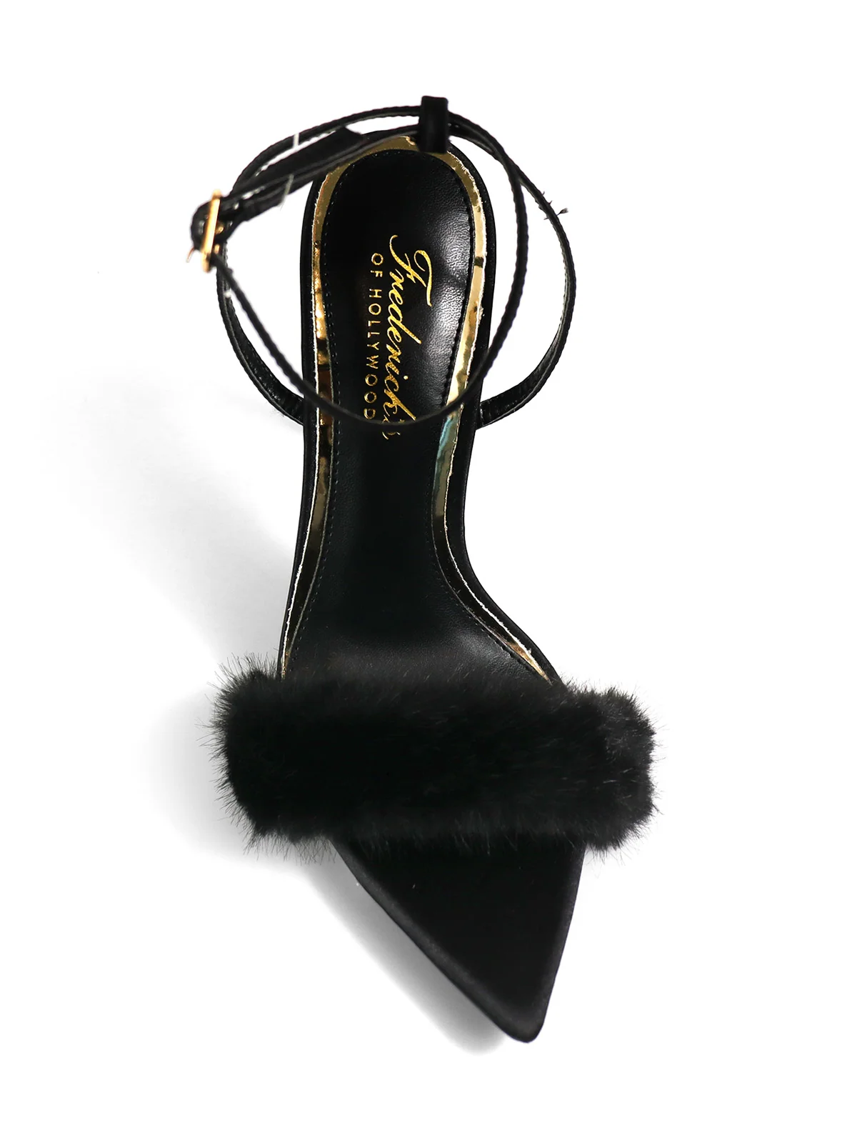 Aileen Pointed Toe Heel in Black by Frederick's of Hollywood