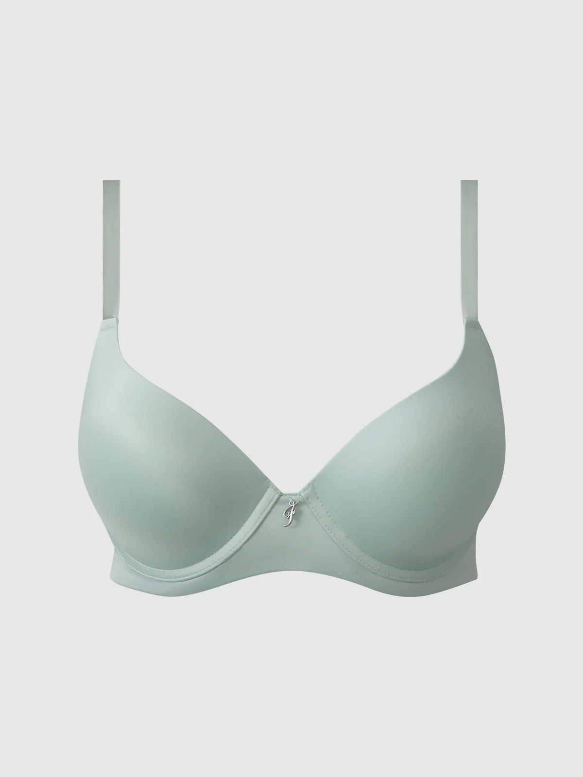 Lexi Push Up Plunge T-Shirt Bra in Aqua