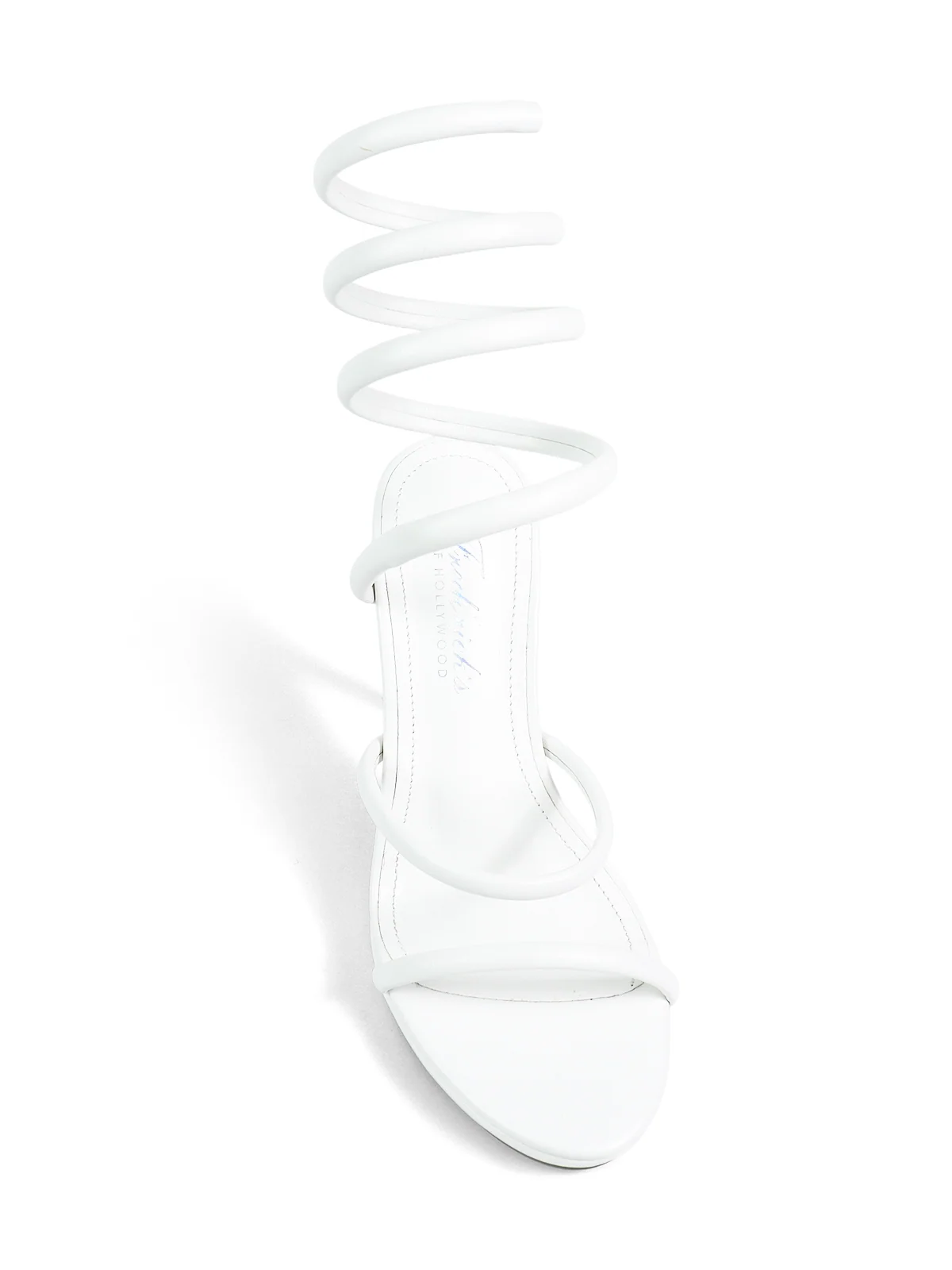 Sabine Round Toe Heel 白色：经典廓形，精致质感