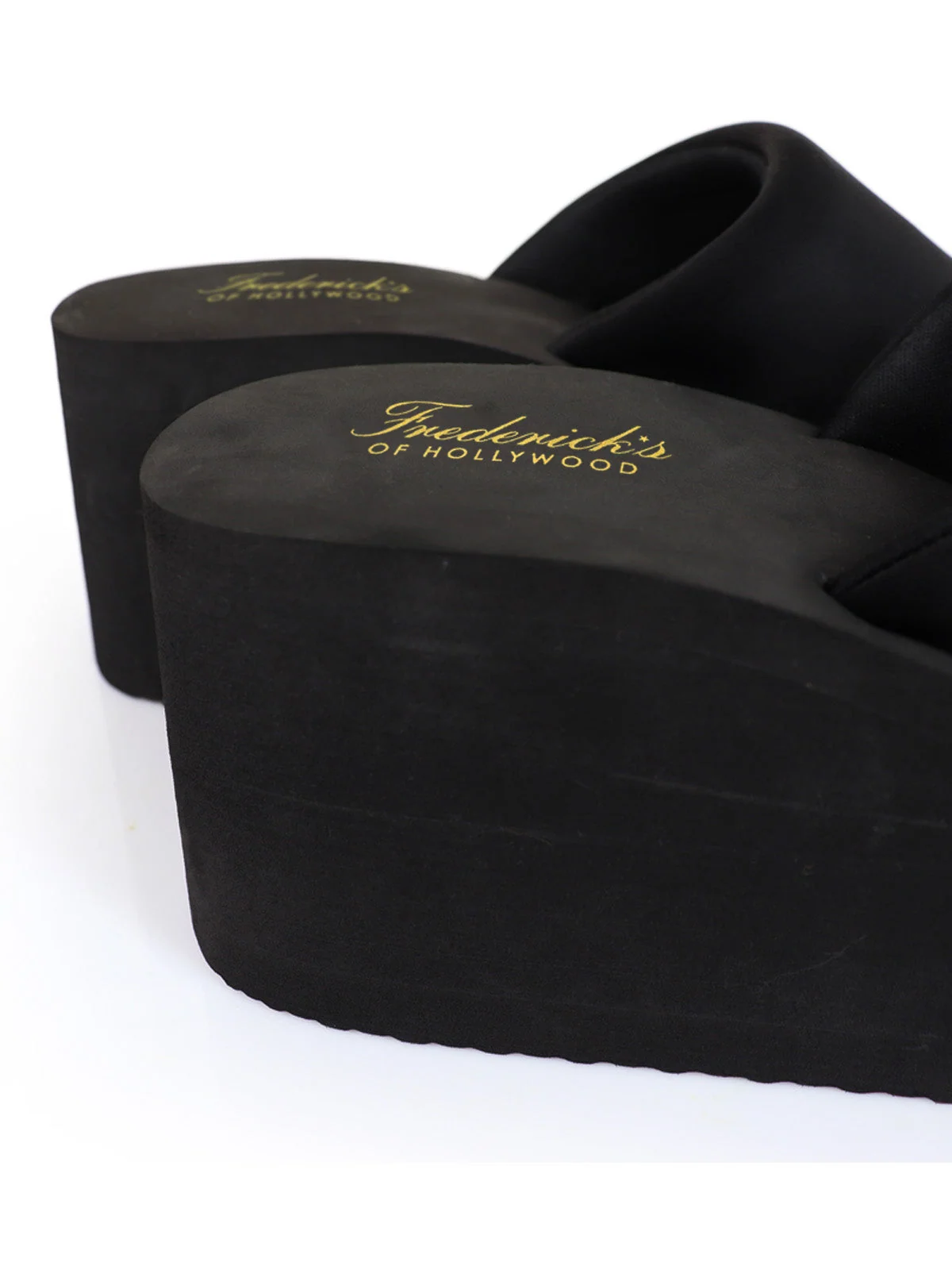 Alice Chunky Platform Sandal in Black with Cushioned Sole