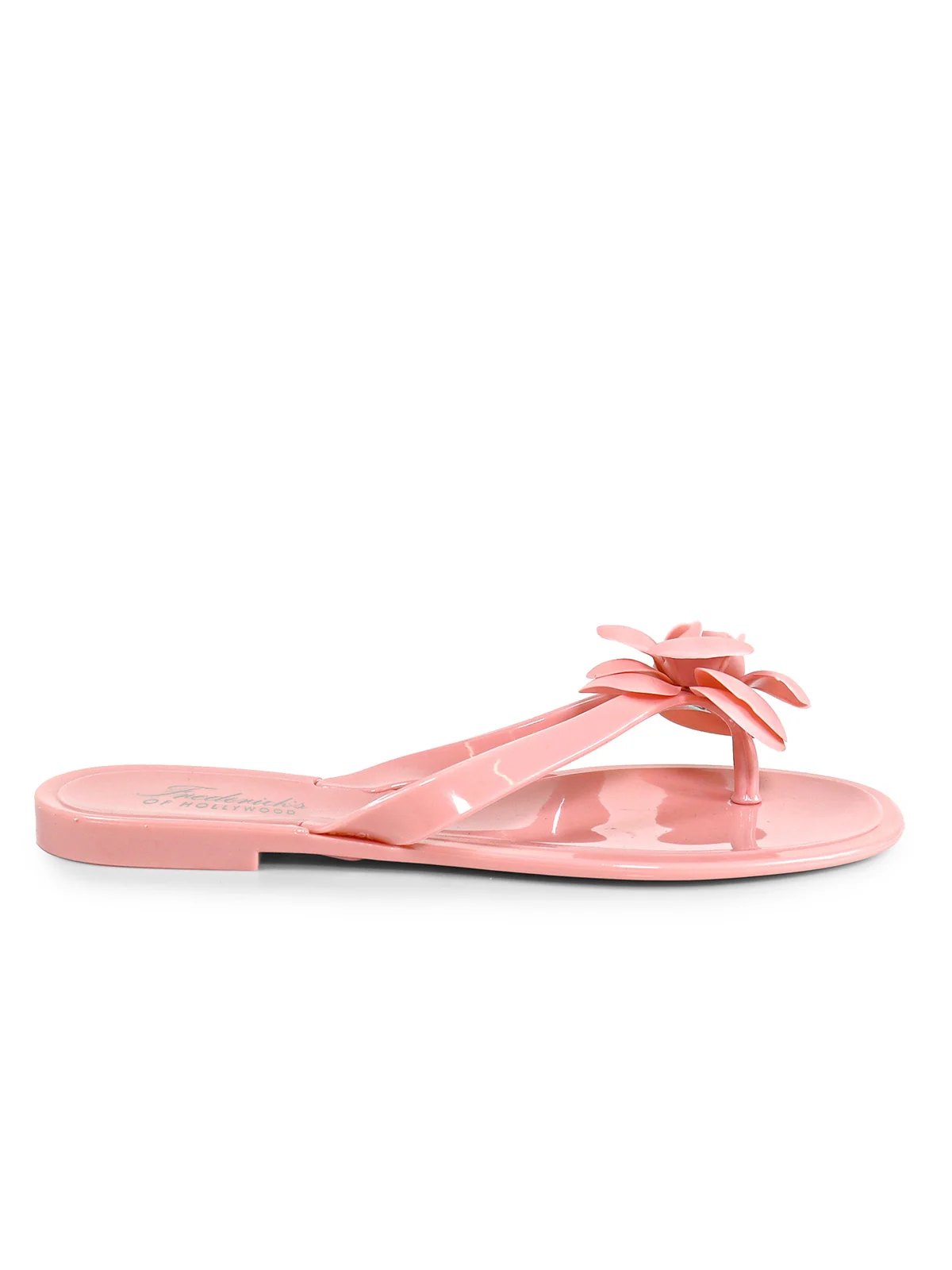 Jelli Camellia Thong Sandals in Pink