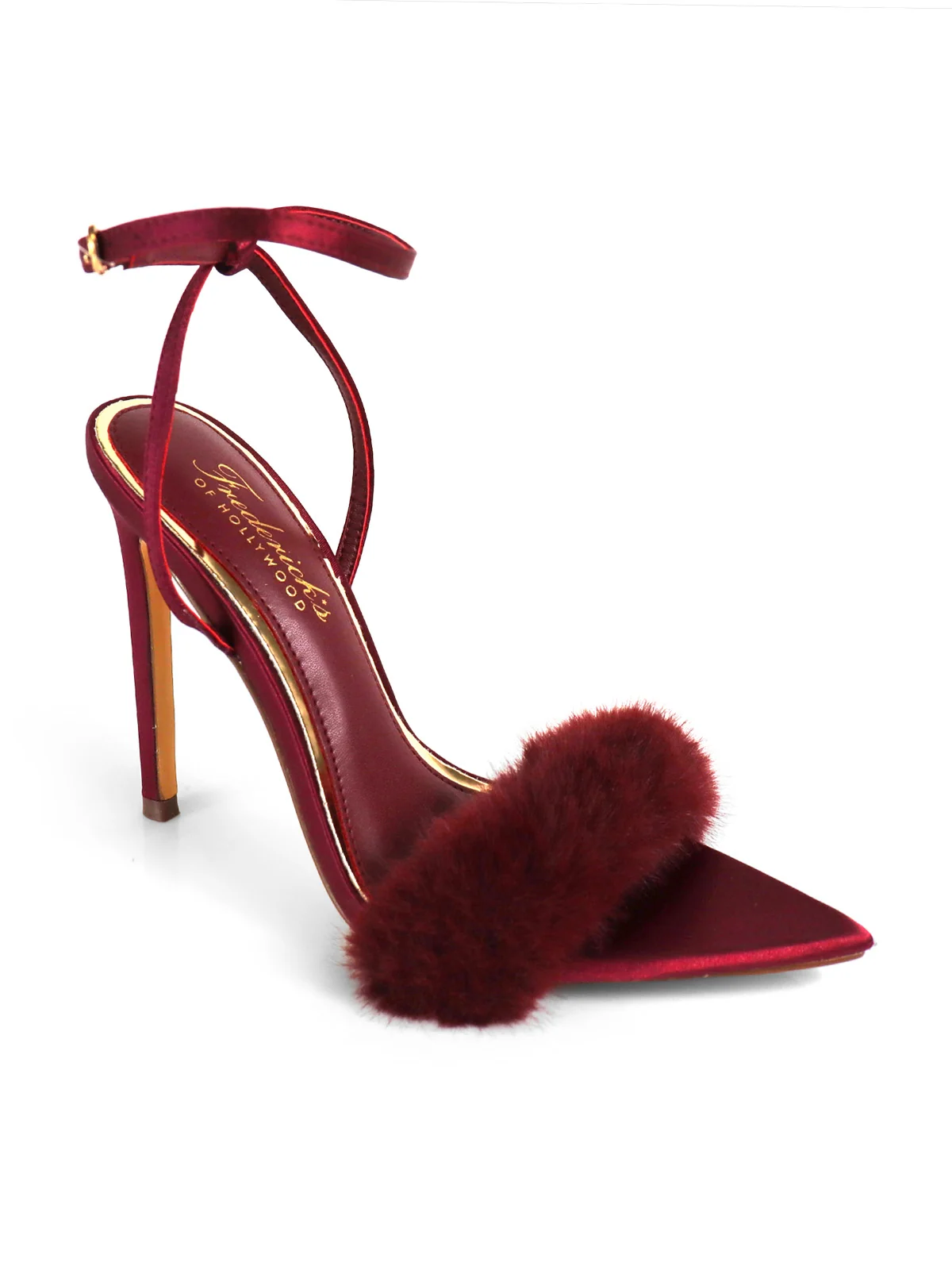 Aileen Pointed Toe Heel in Burgundy