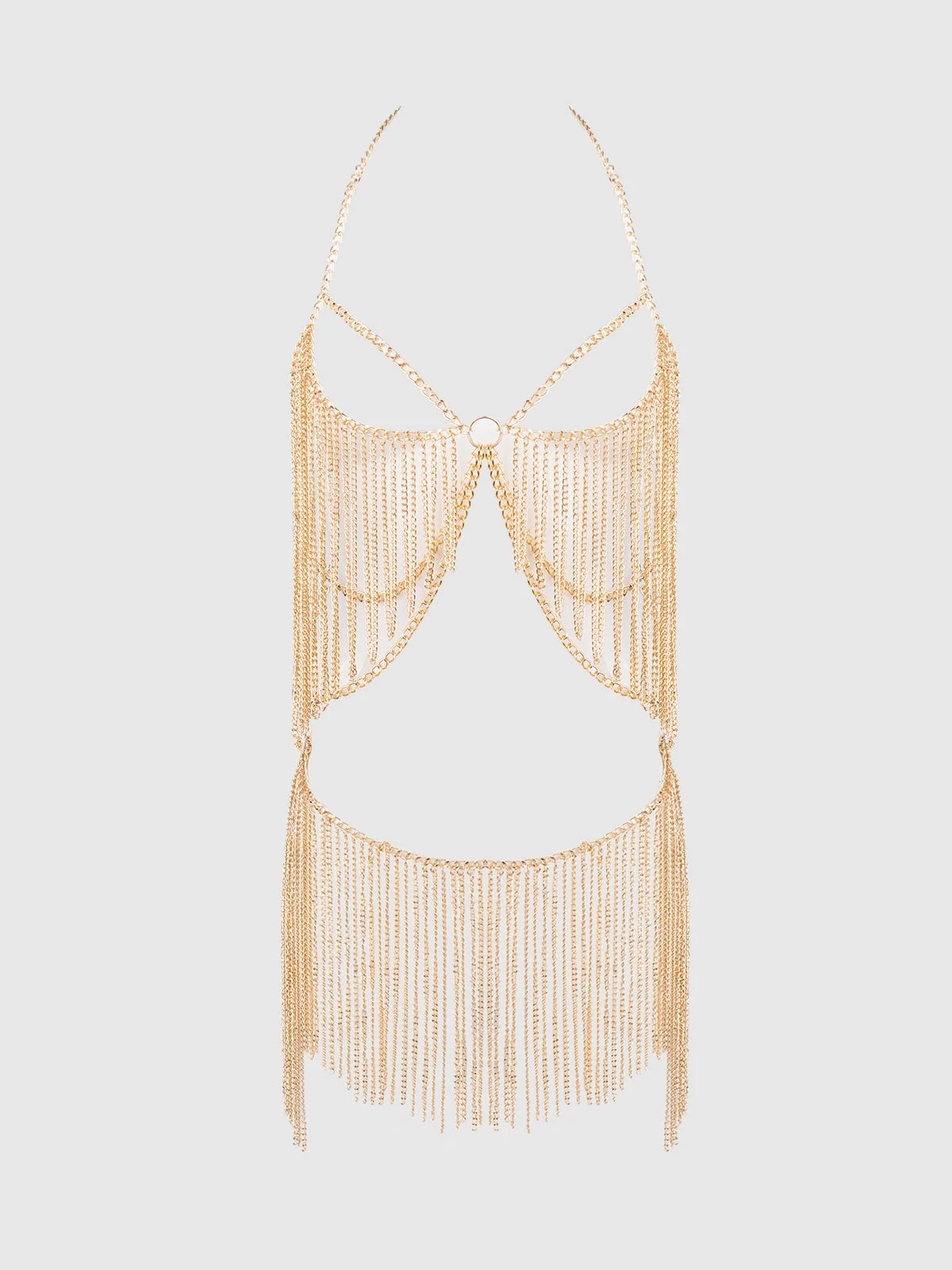 Ziggy Draped Chain Chemise Showgirl Body Chain